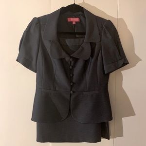 nine & co skirt suit